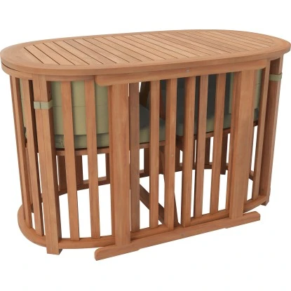 Balkonset Hervey Bay FSC® Naturfarben 3-teilig Balkonset Hervey Bay FSC® Naturfarben 3-teilig -Gartengerätegeschäft 4048126614226 S02 110820