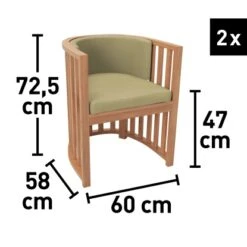 Balkonset Hervey Bay FSC® Naturfarben 3-teilig 6 Balkonset Hervey Bay FSC® Naturfarben 3-teilig -Gartengerätegeschäft 4048126614226 VM01 061020