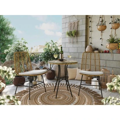 Balkonset Yunta 3-teilig Natur Balkonset Yunta 3-teilig Natur -Gartengerätegeschäft 4048126620456 20