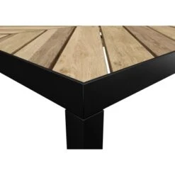 Gartentisch Ovando FSC® Rechteckig 75 Cm X 160 Cm X 90 Cm Natur-Schwarz -Gartengerätegeschäft 4048126623068 40