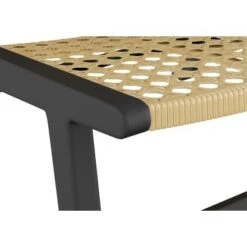 Balkonset Caddoa 3-teilig Schwarz-Natur -Gartengerätegeschäft 4048126623914 60