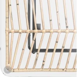 Lounge-Set Udima Mit Tisch 4-teilig Aus Rattan Natur -Gartengerätegeschäft 4048126625512 130