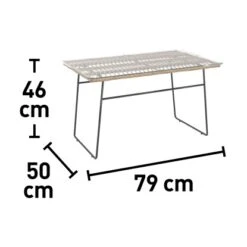 Lounge-Set Udima Mit Tisch 4-teilig Aus Rattan Natur -Gartengerätegeschäft 4048126625512 160