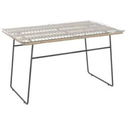 Lounge-Set Udima Mit Tisch 4-teilig Aus Rattan Natur -Gartengerätegeschäft 4048126625512 70