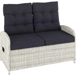 Lounge-Set Kalgan 6-teilig Wicker Eisgrau (B-Ware) -Gartengerätegeschäft 4048126625642 30