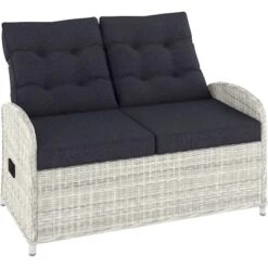 Lounge-Set Kalgan 6-teilig Wicker Eisgrau (B-Ware) -Gartengerätegeschäft 4048126625642 40