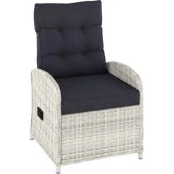 Lounge-Set Kalgan 6-teilig Wicker Eisgrau (B-Ware) -Gartengerätegeschäft 4048126625642 60