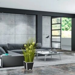 Amare Blumentopf Pur Fiberglas Design 26 Cm X 26 Cm X 27 Cm Schwarz -Gartengerätegeschäft 4251083908080 4655 7