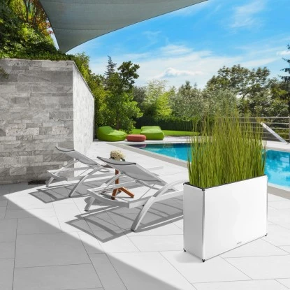 Amare Blumentopf Pur Fiberglas Design 28 cm x 80 cm x 61 cm Weiß Amare Blumentopf Pur Fiberglas Design 28 Cm X 80 Cm X 61 Cm Weiß -Gartengerätegeschäft 4251083908455 4655 9