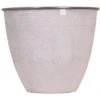 Metall-Topf Ø 26 Cm X 22 Cm Hellgrau
