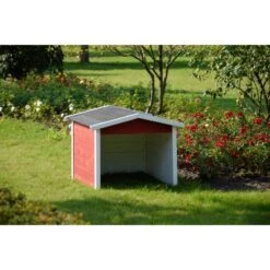 Dobar Garage Für Mähroboter Rot -Gartengerätegeschäft 4637 maehrobotergarage 06