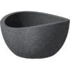Scheurich Pflanzschale Wave Globe Bowl Ø 39 Cm Schwarz Granit