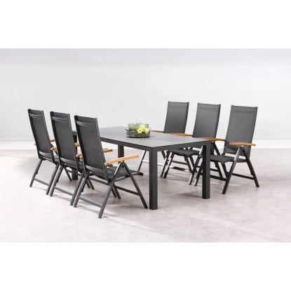 Klappsessel Cavalese Anthrazit/Teak FSC® Klappsessel Cavalese Anthrazit/Teak FSC® -Gartengerätegeschäft 473689 3271 3