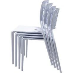 Veba Stapelstuhl Webb Weiß -Gartengerätegeschäft 520279 11006600 3