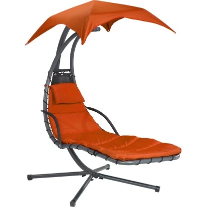 Schwingliege Palmdale mit Sonnendach aus Textilen Terracotta Schwingliege Palmdale Mit Sonnendach Aus Textilen Terracotta -Gartengerätegeschäft 561429 3299 1