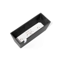 Ecopots Pflanztopf Bruges Dunkelgrau 45 Cm X 17 Cm -Gartengerätegeschäft 5WaterreservoirDarkGrey 20 1