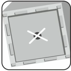 Scheurich Pflanzgefäß C-Cube High Ø 26 Cm StonyBlack -Gartengerätegeschäft 6044770 4357 240 70 7