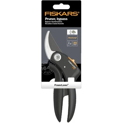 Fiskars Bypass-Gartenschere PowerLever P56 Fiskars Bypass-Gartenschere PowerLever P56 -Gartengerätegeschäft 6411501150295 4905 3