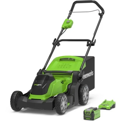 Greenworks Akku-Rasenmäher-Set G40LM41K2 KIT 40 V Greenworks Akku-Rasenmäher-Set G40LM41K2 KIT 40 V -Gartengerätegeschäft 6952909026763 2705 S 01