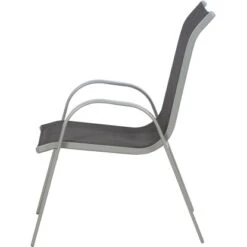 Gardamo Stapelsessel Saturn Silber 75 Cm X 55 Cm X 96 Cm 3 Gardamo Stapelsessel Saturn Silber 75 Cm X 55 Cm X 96 Cm -Gartengerätegeschäft 7054562 4