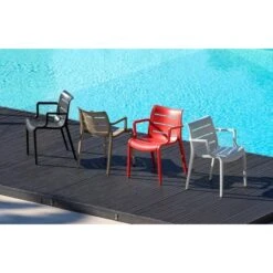 Best Stapelsessel Texas 61 Cm X 59 Cm X 82 Cm Geranie 2 Best Stapelsessel Texas 61 Cm X 59 Cm X 82 Cm Geranie -Gartengerätegeschäft 719667 3271 03