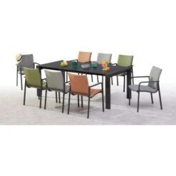 Best Dining-Sessel Positano 57 Cm X 63 Cm X 86 Cm Anthrazit/Terracotta -Gartengerätegeschäft 719943 3271 03