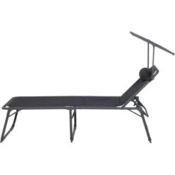 Siena Garden Campingliege Premium 200 Cm X 69 Cm X 43 Cm Anthrazit