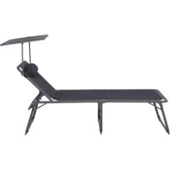 Siena Garden Campingliege Premium 200 Cm X 69 Cm X 43 Cm Anthrazit -Gartengerätegeschäft 720464 1346 08