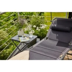 Siena Garden Campingliege Premium 200 Cm X 69 Cm X 43 Cm Anthrazit -Gartengerätegeschäft 720464 1346 16