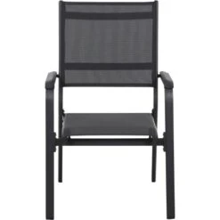 Siena Garden Stapelsessel Tesoro Alu Zerlegt 68 Cm X 62,5 Cm X 98 Cm Anthrazit -Gartengerätegeschäft 720527 1346 05