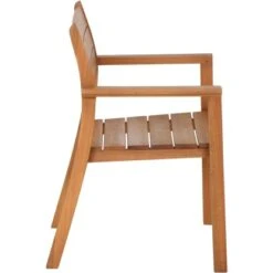 Siena Garden Stapelsessel Narona Eukalyptus 61 Cm X 58 Cm X 85 Cm Natur -Gartengerätegeschäft 720777 1346 04