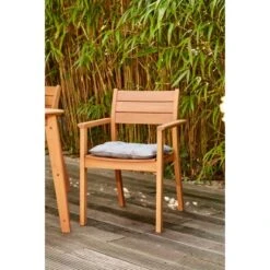 Siena Garden Stapelsessel Narona Eukalyptus 61 Cm X 58 Cm X 85 Cm Natur -Gartengerätegeschäft 720777 1346 11