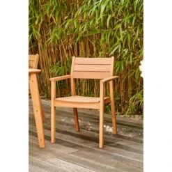 Siena Garden Stapelsessel Narona Eukalyptus 61 Cm X 58 Cm X 85 Cm Natur -Gartengerätegeschäft 720777 1346 14