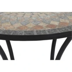 Siena Garden Bistrotisch Prato Eisen Ø 60 Cm X 71 Cm Schwarz Mosaik -Gartengerätegeschäft 720895 1346 07