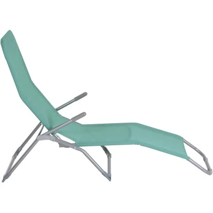 Gardamo Bäderliege 140 cm x 61 cm x 96 cm Silber-Mint Gardamo Bäderliege 140 Cm X 61 Cm X 96 Cm Silber-Mint -Gartengerätegeschäft 721004 1346 05