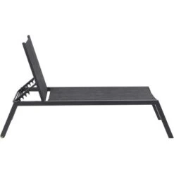 Siena Garden Rollliege Mirena 210 Cm X 65 Cm X 42,5 Cm Silber-Schwarz -Gartengerätegeschäft 721018 1346 12