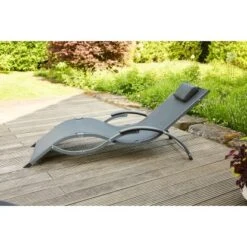 Siena Garden Sonnenliege Tropez 210 Cm X 65 Cm X 42,5 Cm Anthrazit -Gartengerätegeschäft 721021 1346 16