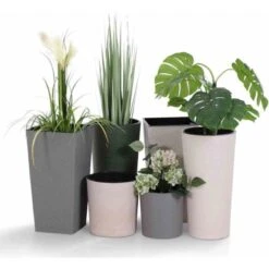 Siena Garden Pflanzgefäß Eco Locon Grün Ø 25x46,5 Cm -Gartengerätegeschäft 8629370 1346 4