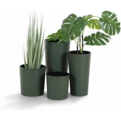 Siena Garden Pflanzgefäß Eco Locon Grün Ø 25x46,5 Cm -Gartengerätegeschäft 8629370 1346 5