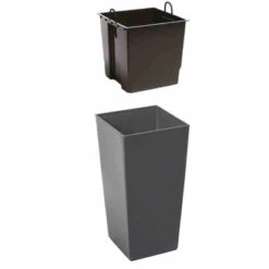 Siena Garden Pflanzgefäß Modern Lyon Anthrazit 35x35x68,0 Cm 2 Siena Garden Pflanzgefäß Modern Lyon Anthrazit 35x35x68,0 Cm -Gartengerätegeschäft 8630329 1346 3
