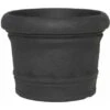Siena Garden Pflanzgefäß Norah Anthrazit Ø 45x34 Cm