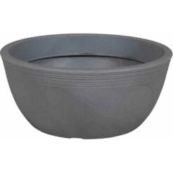 Siena Garden Pflanzschale Malaga Grau Ø 48cm X 22 Cm