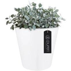 Elho Blumentopf Pure Straight Ø 64 Cm Weiß -Gartengerätegeschäft 8711904193867 4667 06