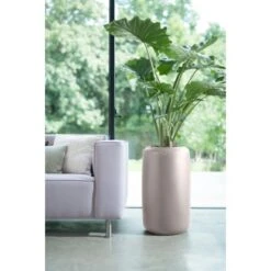 Elho Übertopf Pure Beads Large Ø 39,2 Cm Kieselrosa -Gartengerätegeschäft 8711904350284 4667 08