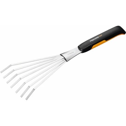 Fiskars Hand-Fächerbesen Xact mit 7 Zinken Fiskars Hand-Fächerbesen Xact Mit 7 Zinken -Gartengerätegeschäft 905 Xact Hand rake 2 JPG 1