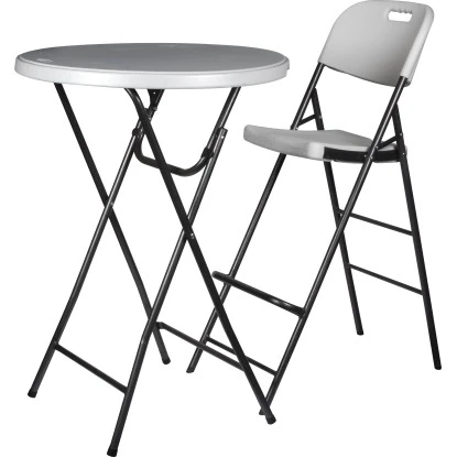Perel Barhocker mit Rückenlehne Kunststoff klappbar Perel Barhocker Mit Rückenlehne Kunststoff Klappbar -Gartengerätegeschäft 948721 1717 2