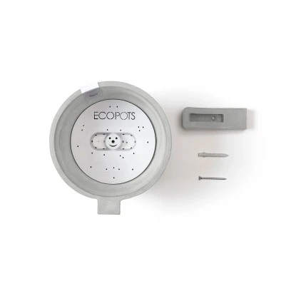 Ecopots Pflanztopf Amsterdam Wall Weißgrau 20 cm x 17,5 cm Ecopots Pflanztopf Amsterdam Wall Weißgrau 20 Cm X 17,5 Cm -Gartengerätegeschäft AmsterdamWallWhiteGrey 20