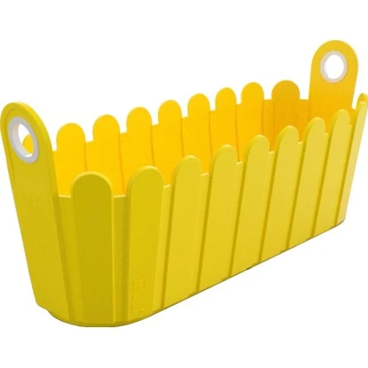 Poétic Jardiniere Landhaus39 cm x 15 cm x 19 cm Gelb Emsa Poétic Jardiniere Landhaus39 Cm X 15 Cm X 19 Cm Gelb -Gartengerätegeschäft andhaus 3er Koerbchen Gelb