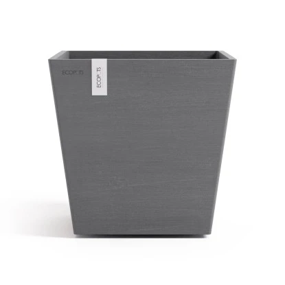 Ecopots Pflanztopf Rotterdam Grau 25,2 cm x 24,5 cm Ecopots Pflanztopf Rotterdam Grau 25,2 Cm X 24,5 Cm -Gartengerätegeschäft dam25WaterReservoirGrey 00
