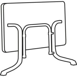 Sieger Boulevard-Klapptisch 120 X 80 Cm Mit Vivodur-Tischplatte Eisengrau 8 Sieger Boulevard-Klapptisch 120 X 80 Cm Mit Vivodur-Tischplatte Eisengrau -Gartengerätegeschäft evardKlapptischEisengrau 9